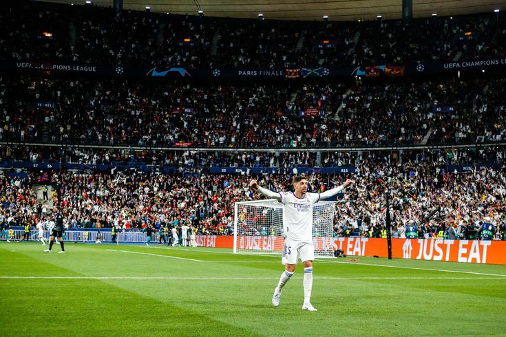 Celebrating with the crowd